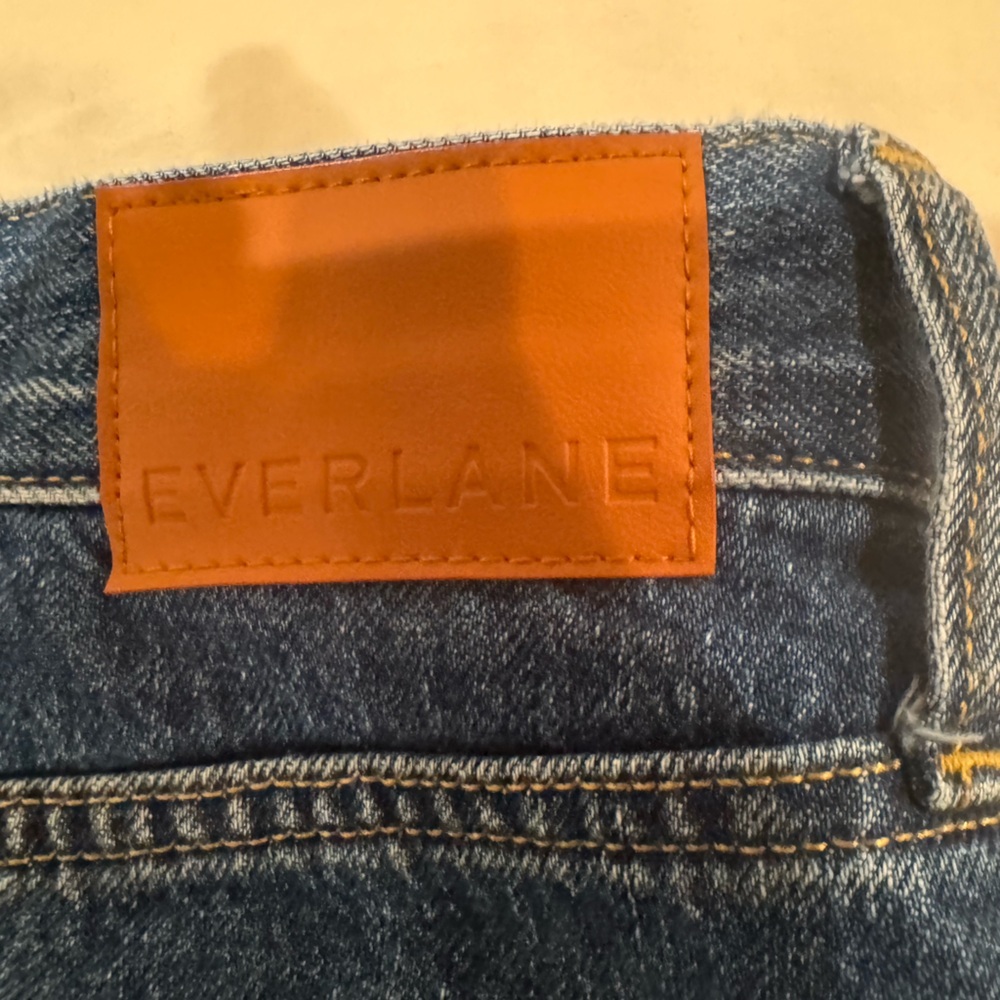 Everlane Blue Denim Mini Skirt - Picture 10 of 10